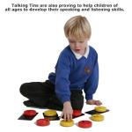 Red Voice Recorder Buttons - Pack of 3