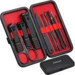 10-Piece Professional Manicure Set with Travel Case