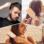 Sosoon Boar Bristle Paddle Hairbrush with Comb