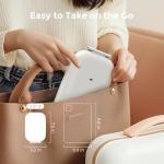 Portable LED Travel Makeup Mirror with Touch Screen