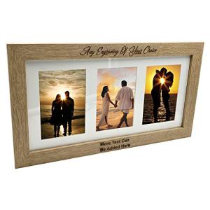 Personalized Wooden Photo Frame with Custom Engraving