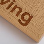 Personalized Wooden Photo Frame with Custom Engraving