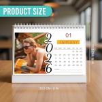 Personalised Photo Calendar 2026 for Unique Gifts