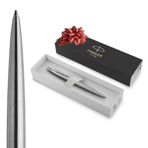 Parker Jotter Ballpoint Pen - Stainless Steel Blue Ink