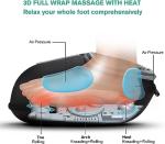 Foot Massager with Heat and Adjustable Intensity
