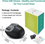 Foot Massager with Heat and Adjustable Intensity