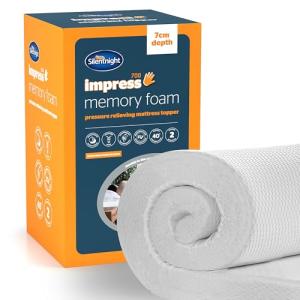 Comfortable Memory Foam Mattress Topper for Pain Relief