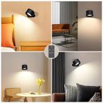 Remote-Controlled Battery Wall Light with Color Modes