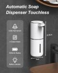 Touchless Rechargeable Wall Soap Dispenser - 380ml