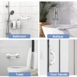 Portable Suction Grab Rails for Bathroom Safety