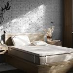 5cm Thick Panda Bamboo Mattress Topper - Hypoallergenic Support