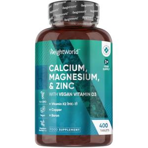 Calcium, Magnesium, Zinc & Vitamin D Supplements