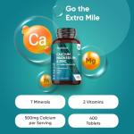 Calcium, Magnesium, Zinc & Vitamin D Supplements