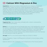 Calcium, Magnesium, Zinc & Vitamin D Supplements