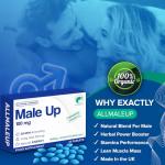 AllMaleUp Extra Strong Natural Performance Pills