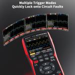 3-in-1 Handheld Oscilloscope with Multimeter and Generator