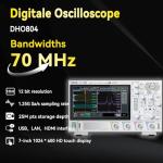 RIGOL DHO804 70MHz Digital Oscilloscope with 4 Channels