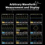 3-in-1 Handheld Oscilloscope with Multimeter and Generator
