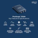 PicoScope 2204A Portable USB Oscilloscope Kit