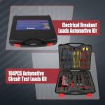 104PCS Automotive Circuit Test Leads Kit with Clips