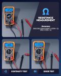 Assark 2000 Counts Digital Multimeter Voltage Tester