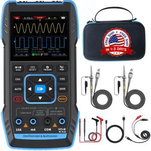 50 MHz Portable Digital Oscilloscope with 2 Channels