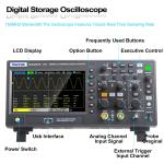 Hantek DSO2000 Series 2CH Oscilloscope 1GSa/s