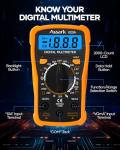Assark 2000 Counts Digital Multimeter Voltage Tester