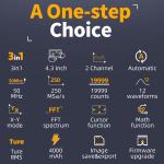 FNIRSI-2C53P 2-Channel Digital Oscilloscope Signal Generator