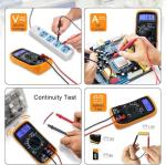 Digital Multimeter with LCD Display and Leads