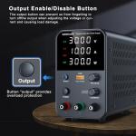 Variable DC Power Supply with Quick Charge Feature