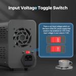 30V 10A Variable DC Bench Power Supply with USB