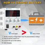 Adjustable 0-30V DC Power Supply for Lab Use
