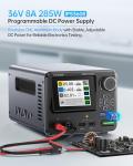 FNIRSI IPS3608 Adjustable 36V 8A Bench Power Supply