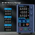 WANPTEK Adjustable Bench Power Supply 0-32V 10A