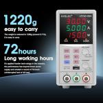 HYELEC 0-50V DC Power Supply with LED Display