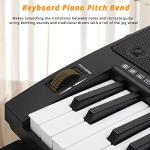 GLARRY 61 Keys Portable Keyboard Piano Set