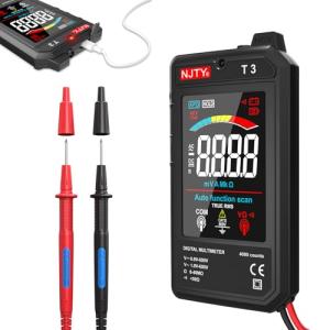 NJTY 4000 Counts Rechargeable Digital Multimeter