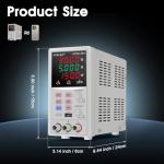 HYELEC 0-50V DC Power Supply with LED Display