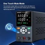 Variable DC Power Supply with USB Fast Charging