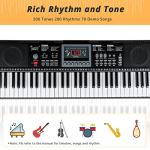 GLARRY 61 Keys Portable Keyboard Piano Set