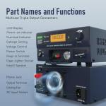 JESVERTY 30A Adjustable DC Bench Power Supply