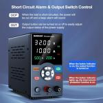 Variable DC Power Supply with USB Fast Charging
