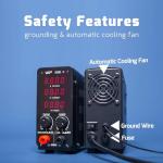 WEP 605D-III Variable DC Power Supply 60V 5A