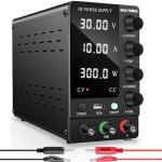 30V 10A Adjustable DC Bench Power Supply w/USB
