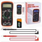 Digital Multimeter with LCD Display and Leads
