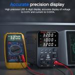 32V 10A Adjustable DC Bench Power Supply