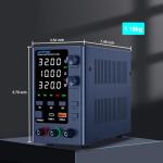 WANPTEK Adjustable Bench Power Supply 0-32V 10A