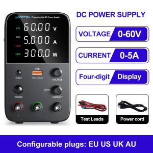 WPS Adjustable DC Power Supply 0-30V/60V 0-10A
