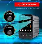 Adjustable 0-30V 5A DC Bench Power Supply